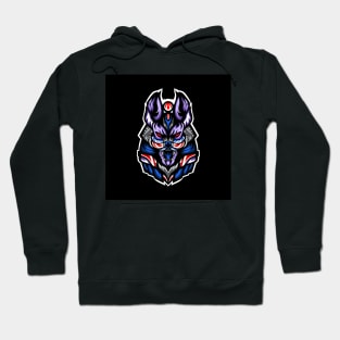 anubis-warrior-head-illustration Hoodie